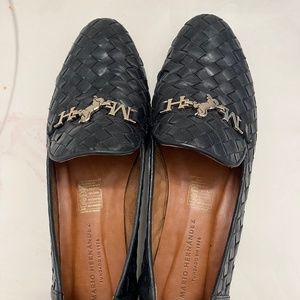 Mario Hernandez Woven flats